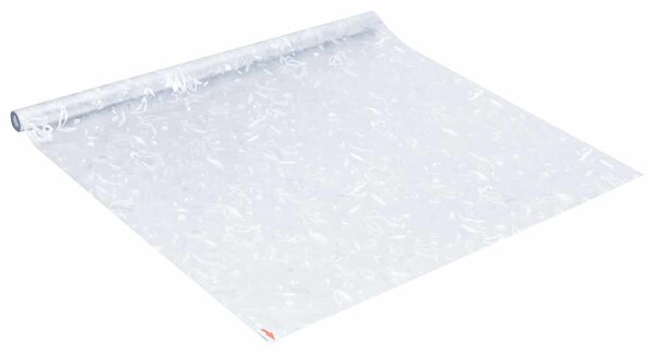Okenní fólie matná květinový vzor 90 x 500 cm PVC 155849