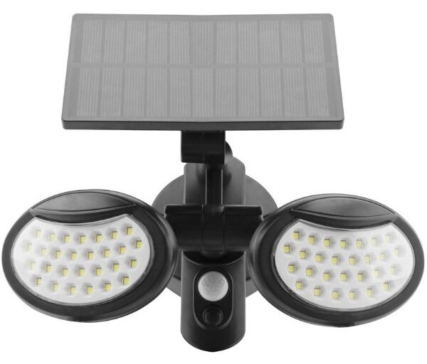 Venkovní solární světlo LED s čidlem pohybu 10W 400lm, denní