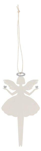 Závěsná papírová dekorace Angel Silver Halo