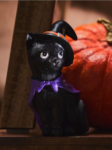 Sinsay - Halloweenská stojací dekorace ve tvaru kočky - černá