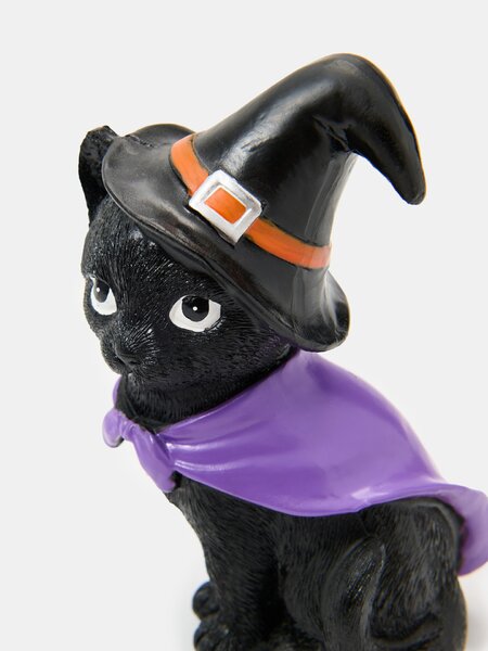 Sinsay - Halloweenská stojací dekorace ve tvaru kočky - černá
