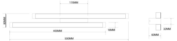 Ondaluce - LED Stmívatelné nástěnné svítidlo MOVIDA LED/16W/230V zlatá