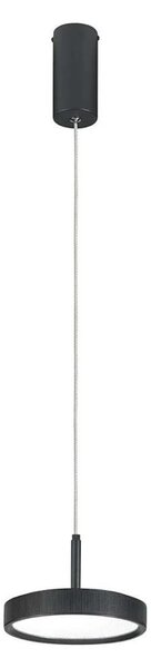 Ondaluce - LED Lustr na lanku NINA LED/20W/230V pr. 19 cm černá