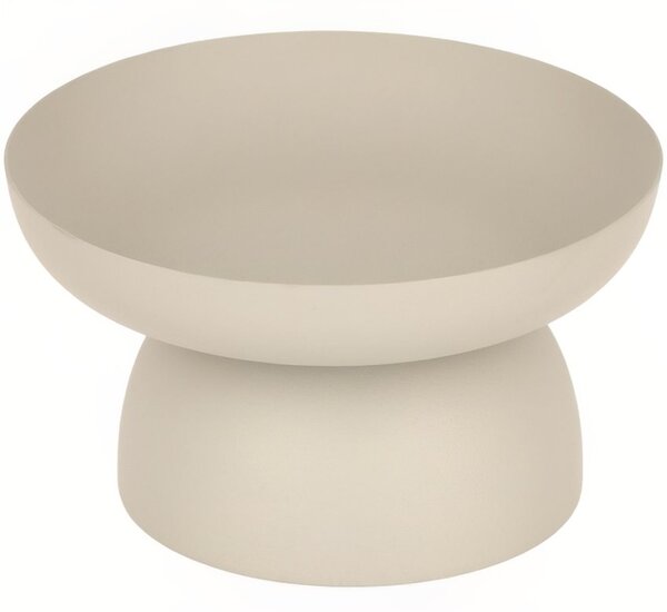 Béžový kovový podstavec Kave Home Kaili 14 cm