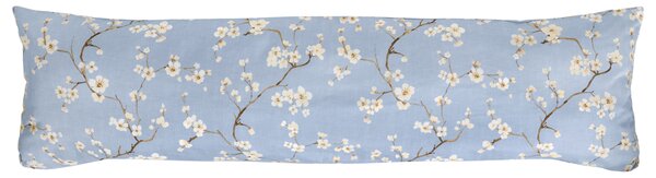Livarno® Potah na polštář z mikrovláknitého saténu, 40 x 145 cm (modrá) (100411483004)