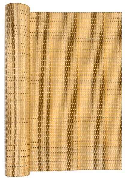 Balkonová zástěna světle hnědá 300 x 80 cm polyratan 156265