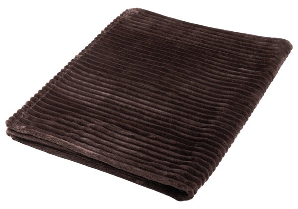 Livarno® Hebká deka, 130 x 170 cm (hnědá) (100409207002)