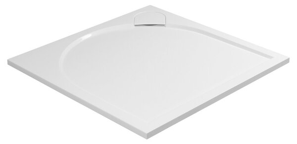 Gelco Gelco, LARCA sprchová vanička z litého mramoru, čtverec 80x80x3cm, PL008
