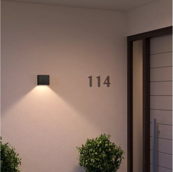 Philips Hue White and color ambiance 8719514466777 Resonate nástěnné svítidlo LED 8W/590lm 2200-6500K+RGB IP44 černá