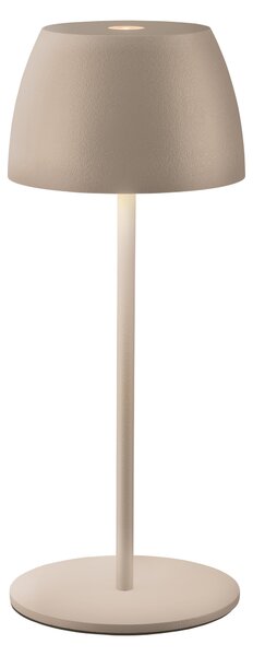 Livarno® Aku stolní LED lampa Stockholm, 20 cm (béžová) (100410189002)