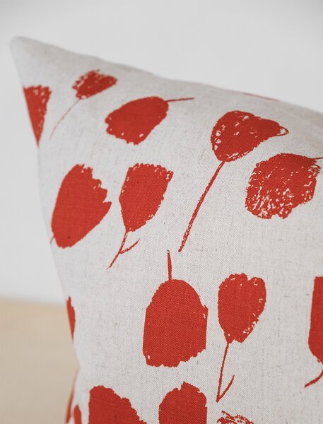 Fine Little Day Povlak na polštář Bouquet Poppy Red 50 x 50 cm FLD258