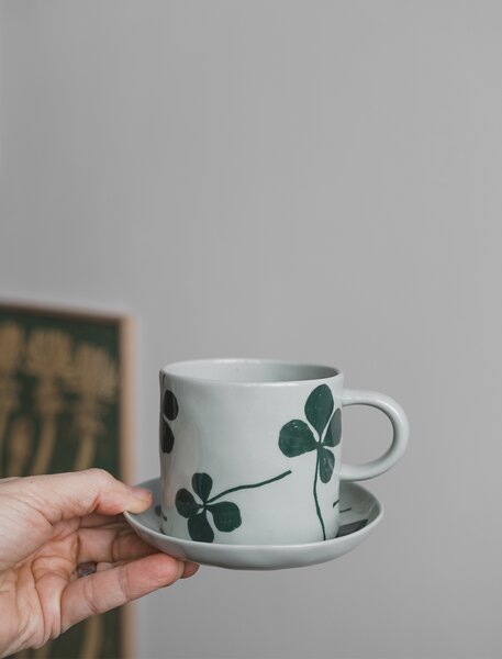 Fine Little Day Porcelánový talířek Clover FLD256