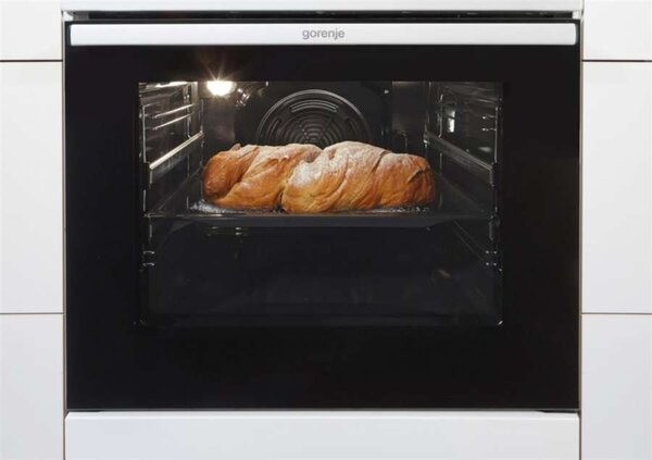 Elektrický sporák Gorenje GEC5C41SG – objem 70 l, šedý