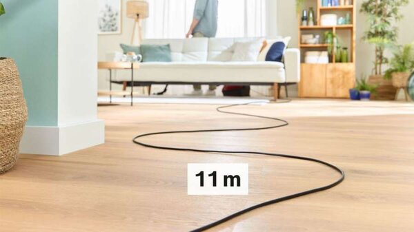 Podlahový vysavač Bosch BGB41RD3H – sáčkový, příkon 600 W, objem 4 l
