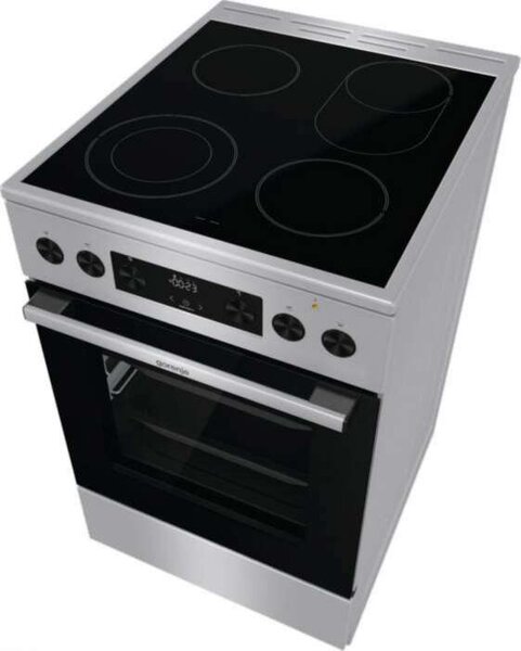 Elektrický sporák Gorenje GECS5C70XPA – 50 cm, 70 l, nerezový