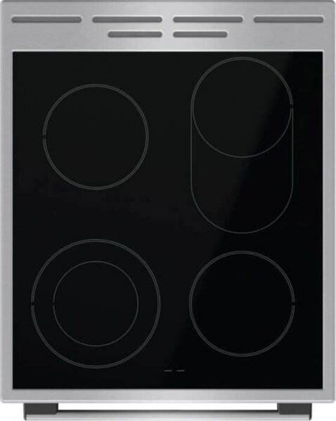 Elektrický sporák Gorenje GECS5C70XPA – 50 cm, 70 l, nerezový