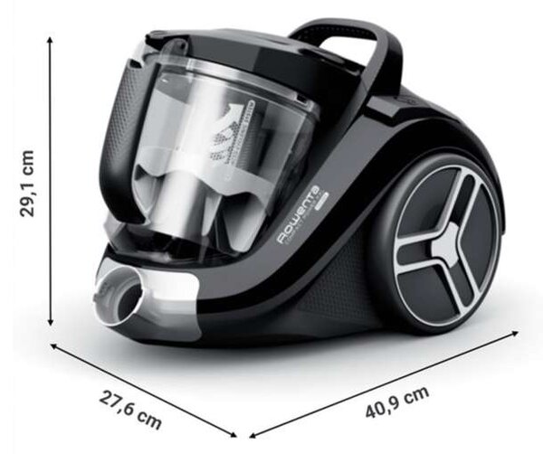 Podlahový vysavač Rowenta Compact Power XXL RO4B75EA – 900 W, 2,5 l