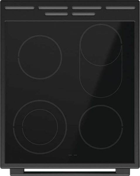 Elektrický sporák Gorenje GECS5C70BPA – sklokeramická deska, objem 70