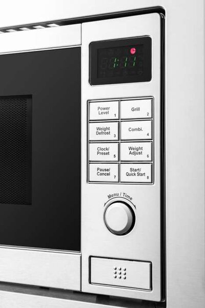 Mikrovlnná trouba ECG MTD 2081 VGSS – objem 20 l, výkon 800 W, gril