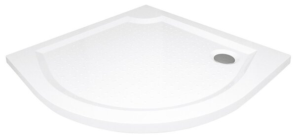 Gelco Gelco, VIVA90 sprchová vanička z litého mramoru, čtvrtkruh, 90x90x4cm, R550, GV559