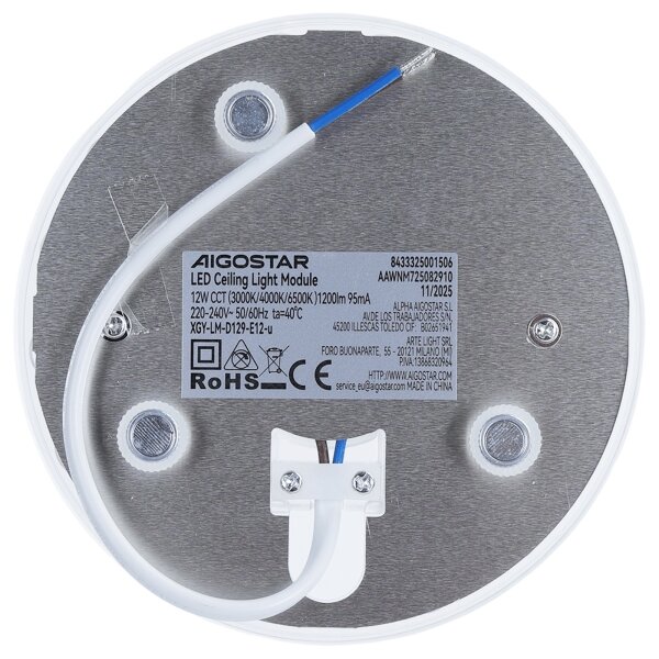 Aigostar - LED Magnetický modul LED/12W/230V 3000/4000/6500K