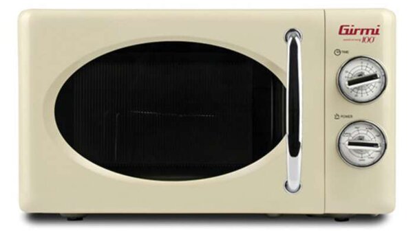 Retro mikrovlnná trouba s grilem Girmi FM2105 – objem 20 l, výkon 700