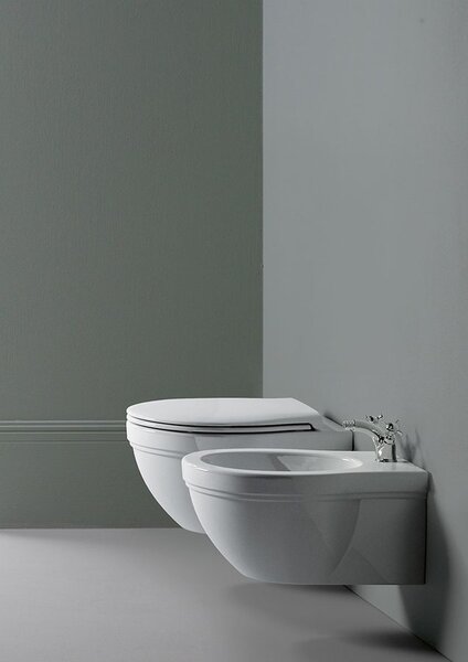 GSI GSI, CLASSIC bidet závěsný 37x55 cm, bílá ExtraGlaze, 8765111
