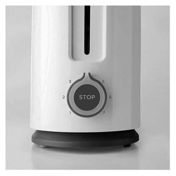 Topinkovač Black+Decker BXTO1001E – 1000 W, bílý
