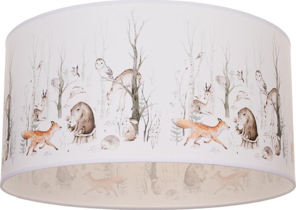 Dětské stropní svítidlo KIDS ROOM 1xE27/60W/230V pr. 40 cm zvířátka