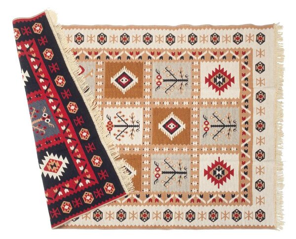 Oboustranný orientální koberec KILIM GOLD 60x120 cm pestrobarevná
