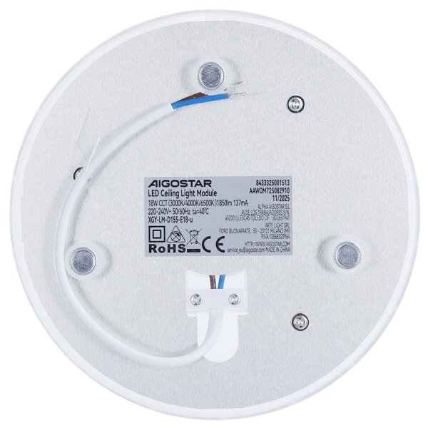 Aigostar - LED Magnetický modul LED/18W/230V 3000/4000/6500K