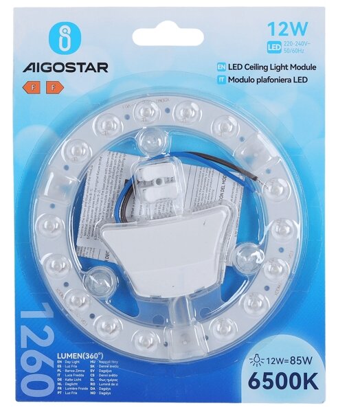 Aigostar - LED Magnetický modul LED/12W/230V 6500K