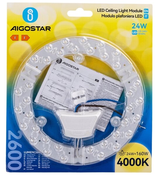 Aigostar - LED Magnetický modul LED/24W/230V 4000K