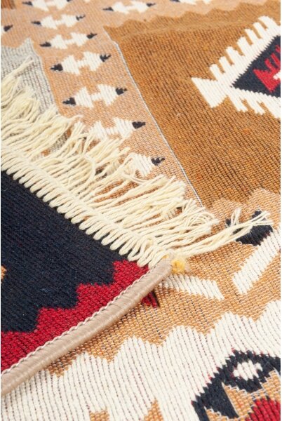 Oboustranný orientální koberec KILIM GOLD 60x120 cm pestrobarevná
