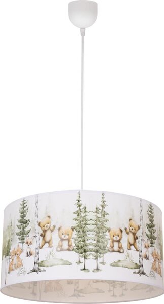 Dětský lustr KIDS ROOM 1xE27/60W/230V pr. 40 cm zvířátka