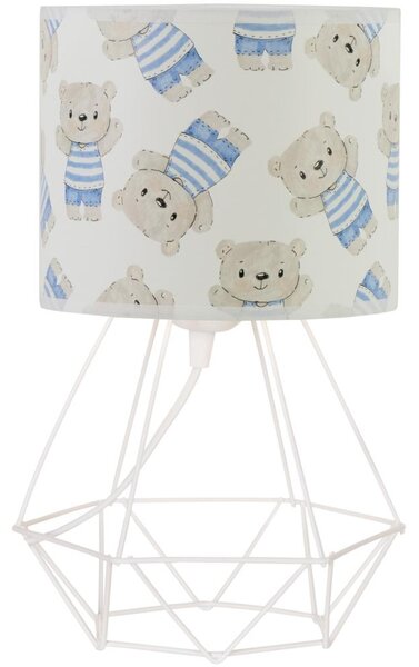 Dětská stolní lampa KIDS ROOM 1xE27/60W/230V pr. 18 cm medvídek