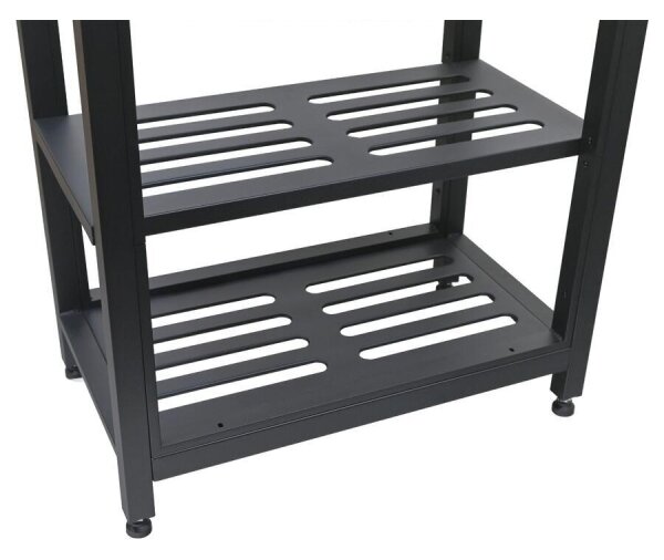 Venkovní modul stůl 80x47x123 cm černá/nerez