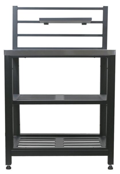 Venkovní modul stůl 80x47x123 cm černá/nerez