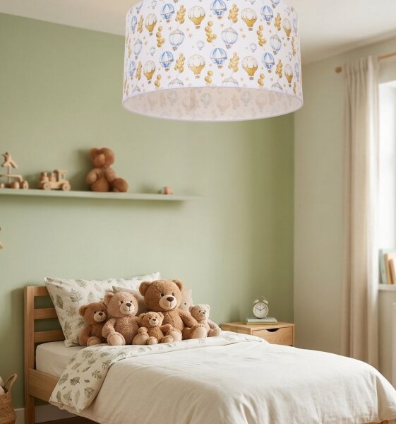 Dětské stropní svítidlo KIDS ROOM 1xE27/60W/230V pr. 40 cm balónky