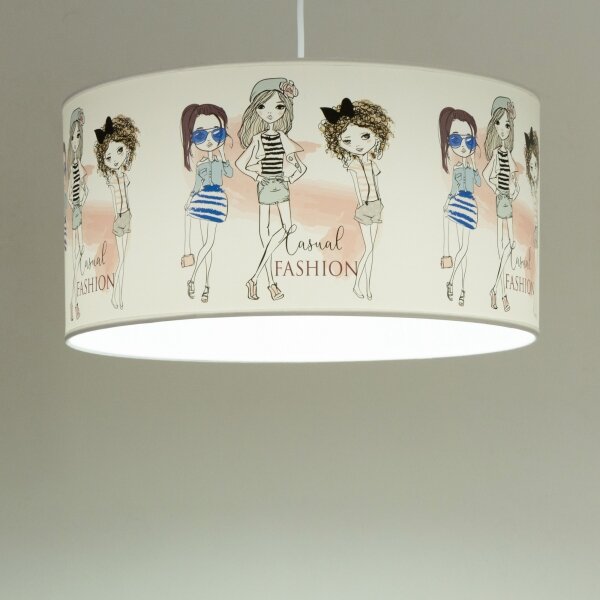 Dětský lustr GIRLS VIBES 1xE27/60W/230V pr. 40 cm dívky
