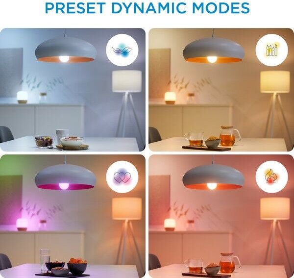 Philips WiZ Colors 8719514551879 IMAGEO bodové svítidlo 1xGU10 5W/350lm 2200-6500K+RGB bílá stmívatelné