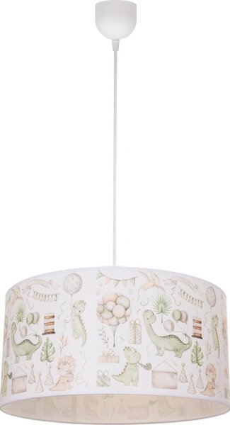 Dětský lustr KIDS ROOM 1xE27/60W/230V pr. 40 cm dinosaurus