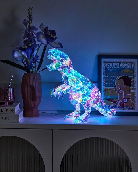 LED dekorace Dinosaurus TARJANEX Vícebarevná