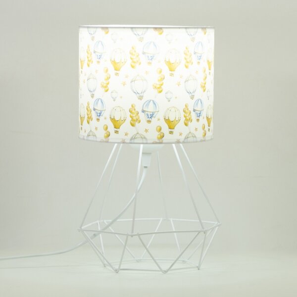 Dětská stolní lampa KIDS ROOM 1xE27/60W/230V pr. 18 cm balónky