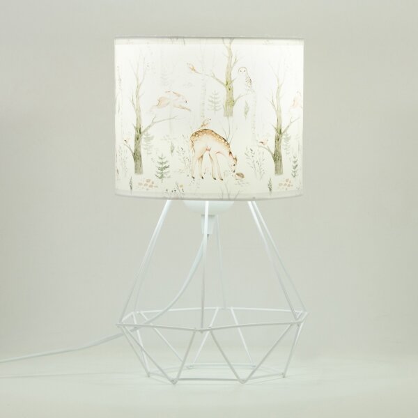 Dětská stolní lampa KIDS ROOM 1xE27/60W/230V pr. 18 cm zvířátka