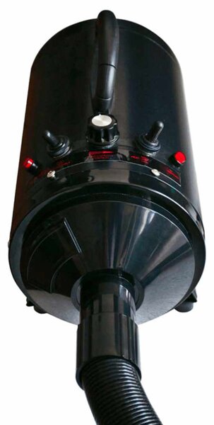 Vysoušeč srsti pro psy se 3 nástavci černý 2 400 W 170044
