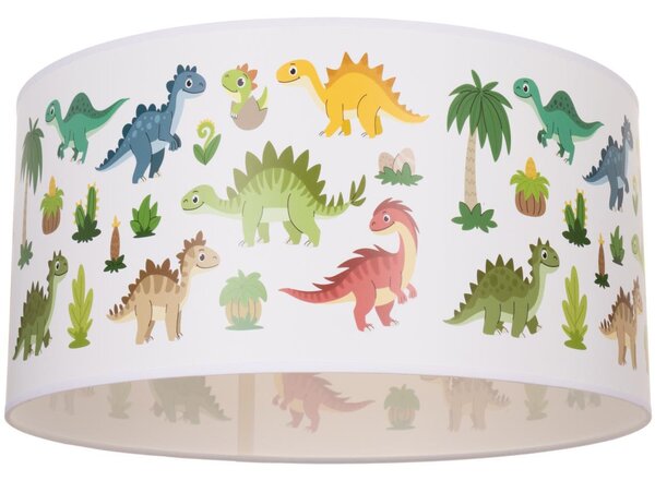 Dětské stropní svítidlo KIDS ROOM 1xE27/60W/230V pr. 40 cm dinosaurus