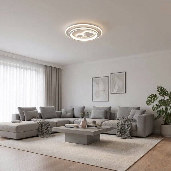 Italux CLN-52185A-WH LED přisazené stropní svítidlo Parco | 55W LED | 3025lm | 3000-6000K