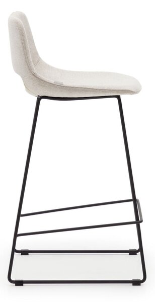 Béžová barová židle (výška sedáku 65 cm) Zahara – Kave Home