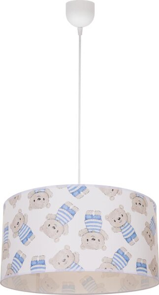 Dětský lustr KIDS ROOM 1xE27/60W/230V pr. 40 cm medvídek